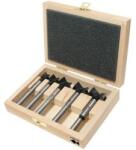 Fisch Set freze pentru lemn HW, 2 cutite din carbura, varf de centrare, 15-35 mm, 5 bucati, FISCH (04300005K)