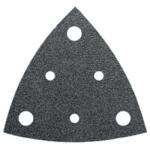 FEIN Set foi de slefuire cu scai, triunghiulare, perforate, laturi 80 mm, granulatie 100, 5 buc, FEIN (63717111042)