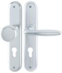 HOPPE Clanta pentru usi de coridor Verona 53/273P/1510, cu placa lunga si buton, 72/8mm, PZ, F1, 35-45mm, HOPPE (2806585) - constructii-mag