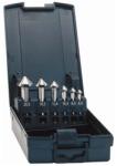 Exact Set tesitoare conice HSSE, ADVANCED LINE 90°, coada ROTASTOP, Ø 6.3-20.5mm, 6 buc, DIN335C, EXACT (50214)