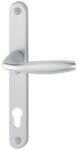 HOPPE Jumatate de set manere pentru maner cu arc, New York 1810/3346SN, placa lunga, 8/92 mm, PZ, F1, HOPPE (3256802) - constructii-mag
