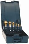 Exact Set tesitoare conice ADVANCED LINE 90°, coada ROTASTOP, TiN, Ø 6.3-20.5mm, 6 buc, DIN335C, EXACT (50232)