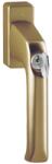 HOPPE Maner fereastra seria London 013S/U34, cu incuietoare 2W153, 7 x 32 mm, aluminiu F8019, HOPPE (6940191) - constructii-mag
