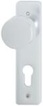 HOPPE Buton pe placuta scurta 58/202K, pentru clanta de coridor, PZ, 72/8mm, F2, HOPPE (6701726) - constructii-mag
