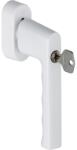 HOPPE Maner fereastra seria Hamburg 0700S/UD9020, cu incuietoare, 7 x 32-42 mm, aluminiu F9016, HOPPE (11712326) - constructii-mag