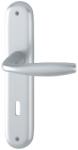 HOPPE Clanta usi de interior New York 1810/273P, cu placa si buton 53, 8/72 mm, PZ, F1, 37-42mm, HOPPE (3272976) - constructii-mag