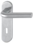 HOPPE Maner pentru usi de interior 35-45mm, Bonn E150Z/353K, placa scurta, 8/72mm, PZ, inox, HOPPE (3307981) - constructii-mag