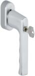 HOPPE Maner fereastra seria Hamburg 0700S/UD9020, cu incuietoare, 7 x 32-42 mm, aluminiu F1, HOPPE (11712260) - constructii-mag