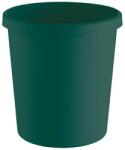 HELIT Cos de gunoi, model The green german, din plastic reciclat, 18 l, inaltime 331 mm, Ø 315 mm, verde (H64058.52) - constructii-mag Cos de gunoi