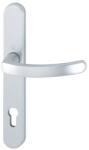 HOPPE Jumatate de set pentru manere cu arc, seria Luxembourg, 1500/3357SN, 8/92mm, PZ, F9016, cu came, HOPPE (8008120) - constructii-mag