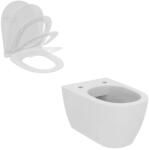 Ideal Standard Set vas WC suspendat Ideal Standard I. life O HydroTwist cu capac softclose alb (T568001+T572401)