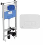 Ideal Standard Set rezervor WC cu cadru Ideal Standard ProSys si clapeta Oleas M3 crom lucios (R020467+R0123AA)