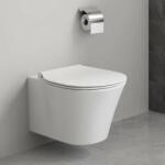 Ideal Standard Set vas wc suspendat Connect Air Aquablade cu capac slim soft close (E005401+E036601)