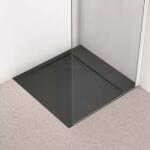 Ideal Standard Cadita de dus patrata Ideal Standard i. life Ultra Flat S negru intens 80x80 cm (T5229FV) - sanoterm