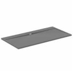 Ideal Standard Cadita de dus dreptunghiulara Ideal Standard i. life Ultra Flat S gri asfaltic 180x90 cm (T5230FS) - sanoterm