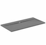 Ideal Standard Cadita de dus dreptunghiulara Ideal Standard i. life Ultra Flat S gri asfaltic 140x70 cm (T5241FS) - sanoterm