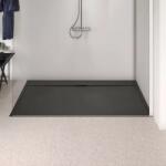 Ideal Standard Cadita de dus dreptunghiulara Ideal Standard i. life Ultra Flat S negru intens 180x100 cm (T5245FV) - sanoterm