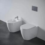 Ideal Standard Set vas WC pe pardoseala Ideal Standard Ellisse BTW cu capac softclose alb si bideu (T569401+T569501)