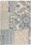 Flair Rugs Covor albastru-bej țesut manual din lână 120x170 cm Eloise Patchwork - Flair Rugs Covor
