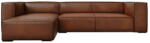 Windsor & Co Ъглов диван от кафява кожа (ляв ъгъл) Madame - Windsor & Co Sofas (WIN_LC_71_F1_MADAME5)
