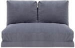 Hanah Home Сив разтегателен диван 120 cm Taida - Balcab Home (859FTN1270)