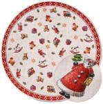 Villeroy & Boch Червен кръгъл килим с коледен мотив ø 150 cm Red Christmas - Villeroy&Boch (106192-150)