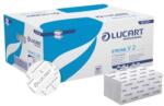 Lucart Kéztörlõ 2 rétegű V hajtogatású 190 lap/cs 20 cs/karton Strong Lucart_863045 hófehér (863045)