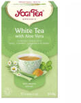 VitalPlus Trade Kft BIO Fehér tea aloe verával 17x1, 8g Yogi White Tea - vitalino