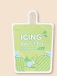 A'pieu Hűsítő anyagmaszk sárgadinnyével Icing Sweet Bar Sheet Mask Melon - 21 g / 1db