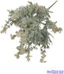  Bolyhos műzöld csokor 34cm 3356 - Zöld