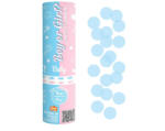  Boy or Girl konfetti kilövő 15 cm kék konfettivel (MLG121766)