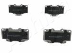 ASHIKA set placute frana, frana disc ASHIKA 50-02-254 (50-02-254)