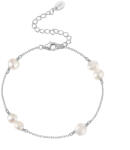 BeSpecial Bratara argint 925 placata cu rodiu cu perle naturale (BRR31)