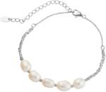 BeSpecial Bratara argint 925 placata cu rodiu cu perle naturale (BRR28)