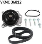 SKF Pompa apa + Set curea transmisie cu caneluri SKF VKMC 36812 (VKMC 36812)