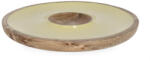 Bizzotto Platou lemn mango email galben Thara Ø39x4h (0550943) Tava