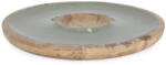 Bizzotto Platou lemn mango email verde Thara Ø39x4h (0550934) Tava