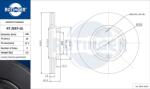 ROTINGER Disc frana ROTINGER GRAPHITE LINE RT 2057-GL (RT 2057-GL)
