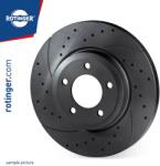 ROTINGER Disc frana ROTINGER GRAPHITE DRILLED & SLOTTED PLUS RT 12022-GL T5 (RT 12022-GL T5)