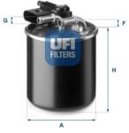 UFI filtru combustibil UFI 24.148. 00 (24.148.00)