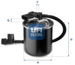 UFI filtru combustibil UFI 24.149. 00 (24.149.00)