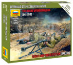 Zvezda Soviet Anti-Tank Rifle Team /1941-1943/ makett 1: 72 (6135Z)