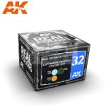 AK Interactive - REAL COLORS LUFTWAFFE TROPICAL COLORS 1941 - festékszett RCS032