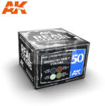 AK Interactive - REAL COLORS ISRAELI AF EARLY COLORS SET - festékszett RCS050