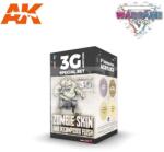 AK Interactive WARGAME COLOR SET- ZOMBIE SKIN festék szett AK1076