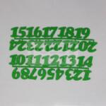 Pentacolor Kft Filc számok Advent (1-24) Zöld 29221