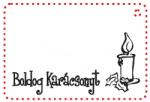 Pentacolor Kft Pentart Fafigura, 5 db/csomag - ajándékkísérő 22968