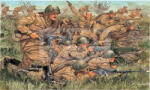 Italeri Russian Infantry 1: 72 figura makett 6057IT