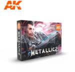AK Interactive METALLICS COLORS SET festék szett AK11608