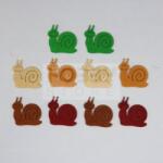 Pentacolor Kft Filcfigura - Mini csiga vegyes színben 38083